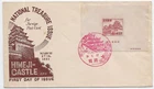 1951 Japan Himeji Castle National Treasure Souvenir Sheet FDC (58857)