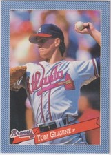 1993 Hostess Tom Glavine #22  Baseball  Atlanta Braves