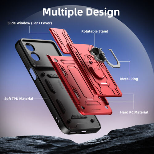 Funda tipo billetera a prueba de golpes con soporte + vidrio templado para Motorola Moto G Play 2024 - Imagen 51 de 83