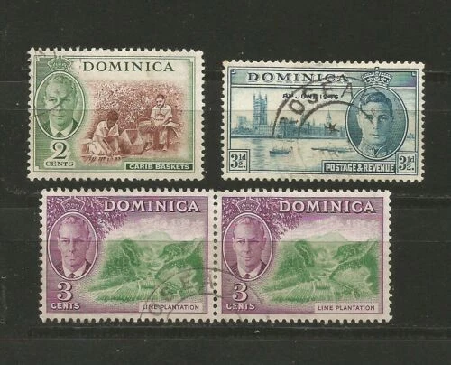 Timbres de la Dominique depuis 1967