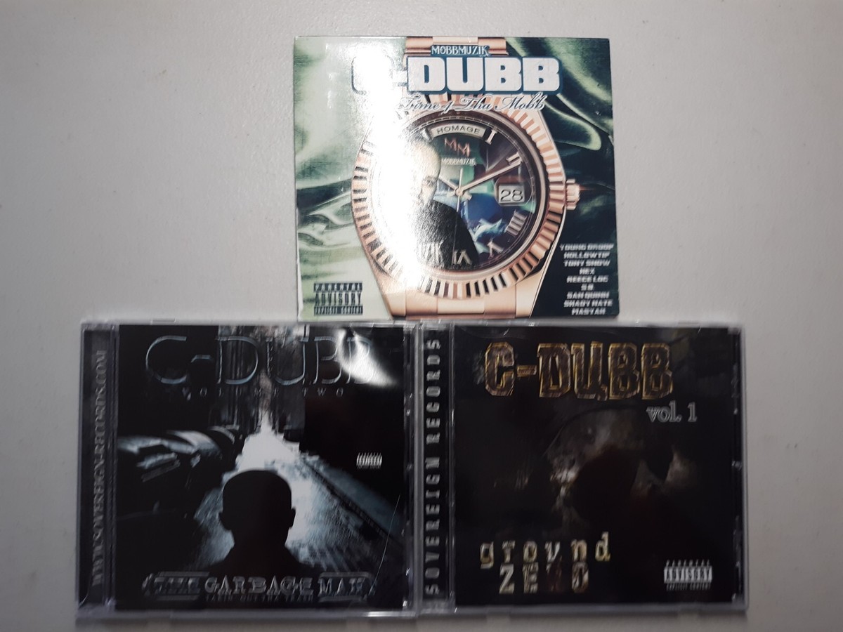 未開封　The Hair POP RUBBISH CD Lot Of 3 CDs C-Dubb Rap Garbage Man Ground Zero One Love 4 Tha