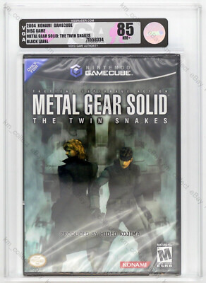 Metal Gear Solid Twin Snakes | Nintendo GameCube NGC SEALED GRADED VGA 85