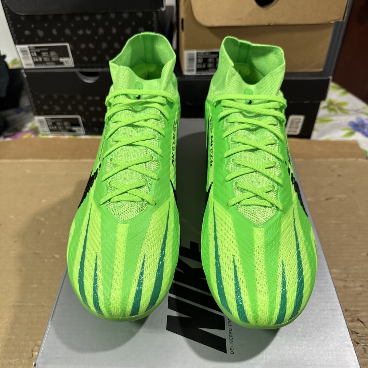 Nike ZM Superfly 9 MDS Elite AG-PRO Green Strike. Men display picture 3