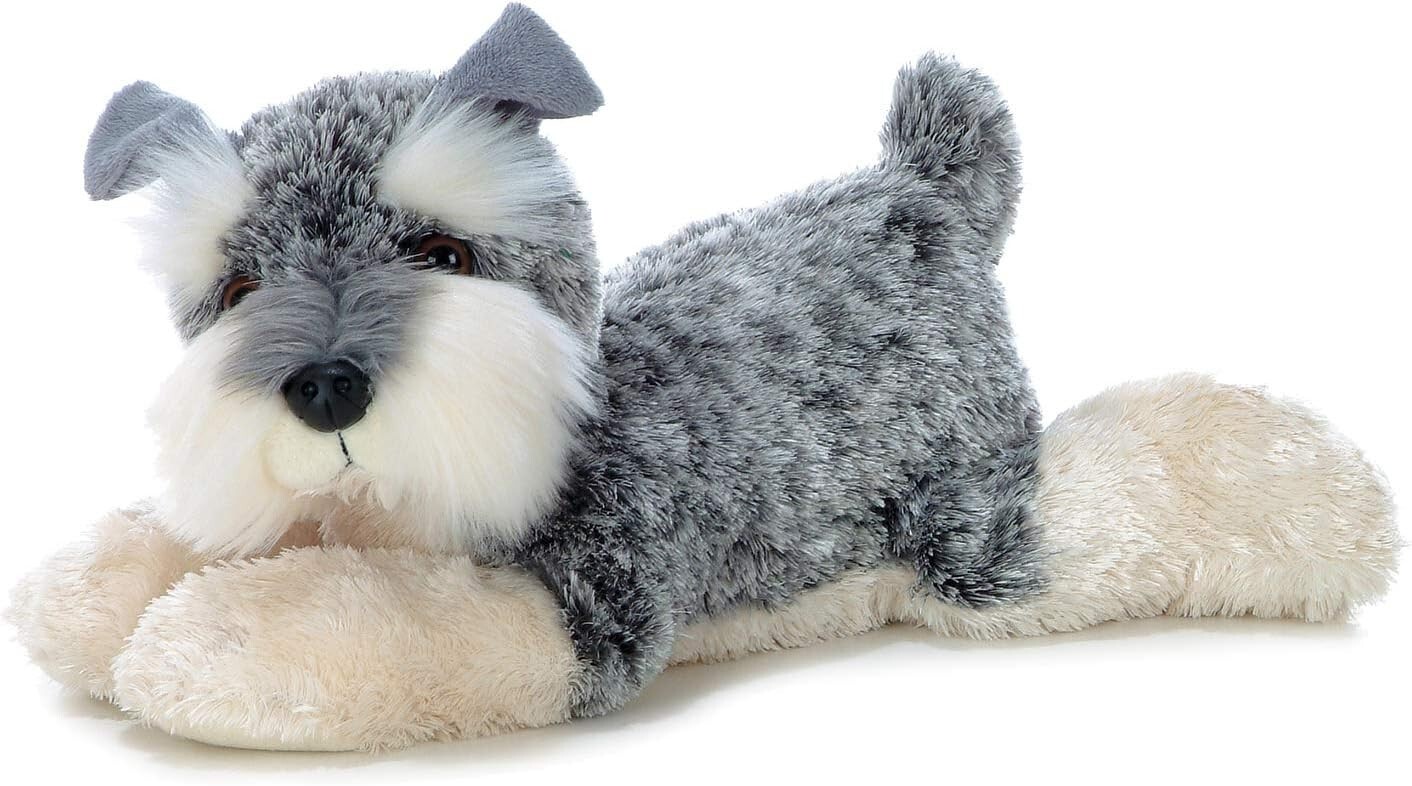 Aurora Plush Ludwig the Schnauzer - 12" Flopsie, Multi #31007