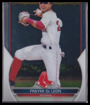 2023 Bowman #BCP-97 Fraymi De Leon Chrome Prospects Boston Red Sox