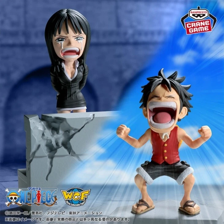 Figura coleccionable One Piece World Log Stories Monkey D Luffy y Nico Robin Foto 4 de 4