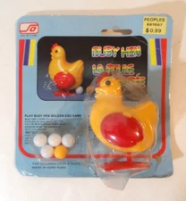 NEW SEALED - Vintage Busy Hen Golden Egg Game Toy