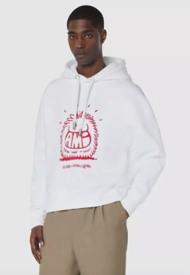 Men's AMI Paris Alexander Mattiussi x Kevin Lyons Red & White