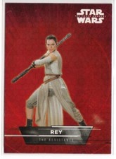 2015 Topps Star Wars The Force Awakens Series One Character Stickers 12 Rey