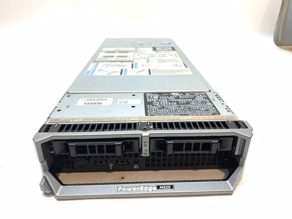 Dell PowerEdge M620 Blade Server 2x E5-2620 2.00GHz 6C, 32GB RAM, No Storage - Image 3 of 4
