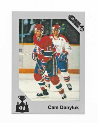 CHL Playercard - 1991 - Cam Danyluk - Spokane Chiefs #84 - REV Bremerhaven