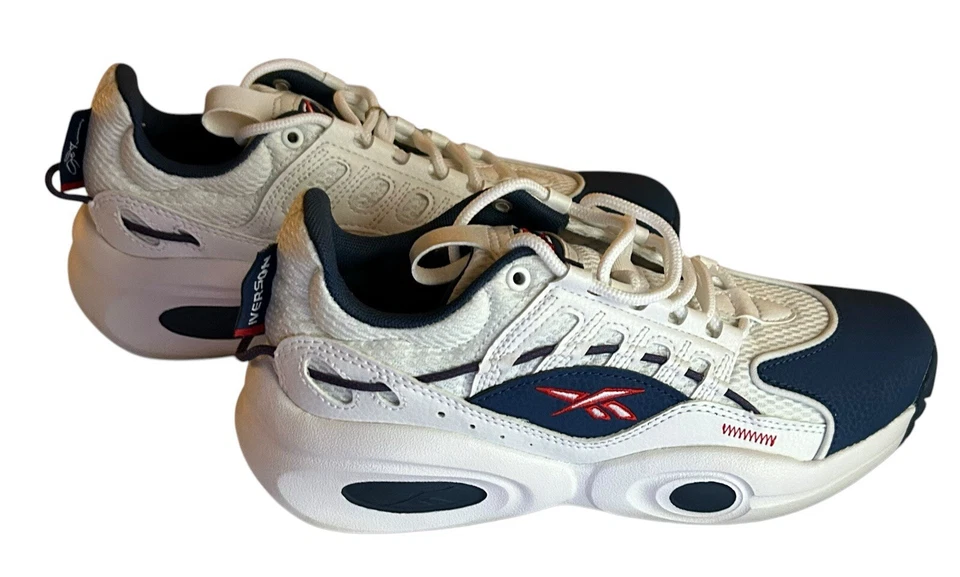 Zapatos de baloncesto REEBOK Solution Mid Allen Iverson para jóvenes niños 5 nuevos con etiquetas nuevos en caja Foto 2 de 4