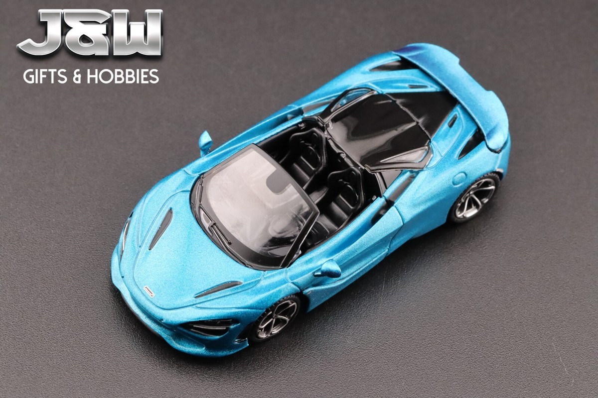 Mini GT McLaren 750S Spider Belize Blue MGT00812 1/64 | eBay