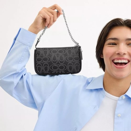 Coach Nolita 19 nuevo con etiquetas con remaches exclusivos CX262 NUEVO CON ETIQUETAS - Imagen 9 de 13