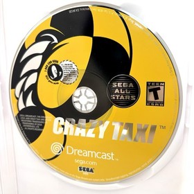 Dreamcast Crazy Taxi Sega All Stars - Sega Dreamcast Replacement Case & Artwork