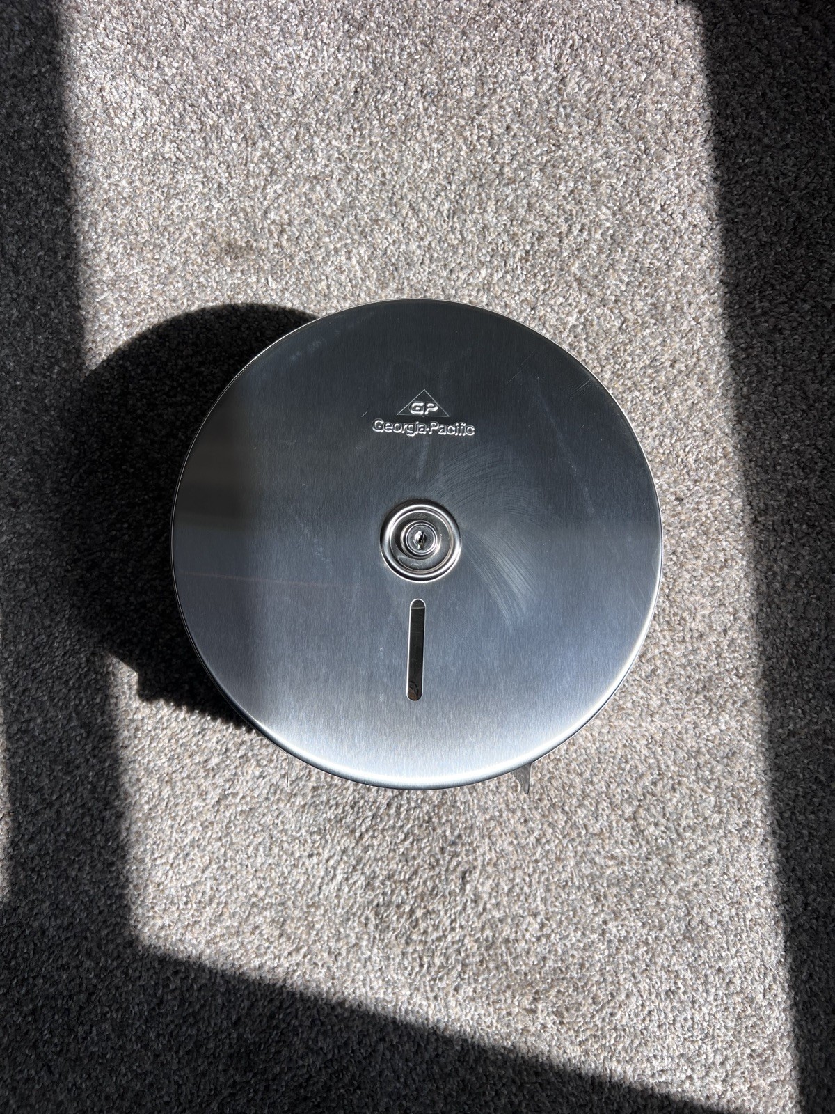 Georgia-Pacific 59448 Stainless Steel 9” Jumbo Bath Tissue Dispenser –Commercial