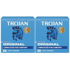 ENZ Lubricated Latex Condoms, 36 Count Pack of 2 - Comfort  Safety