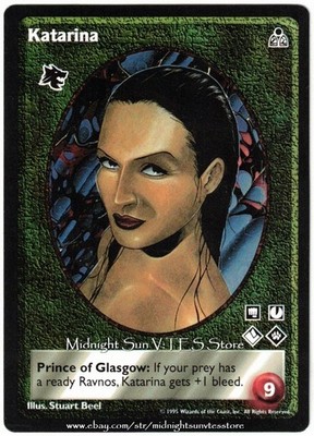 Katarina Gangrel Dark Sovereigns V:TES VTES Vampire CCG