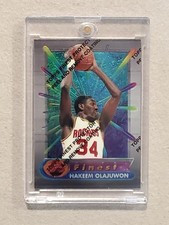 1994 Topps Finest #170 Hakeem Olajuwon With Coating