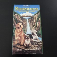 Homeward Bound: The Incredible Journey 1993 VHS Tape Walt Disney Presents