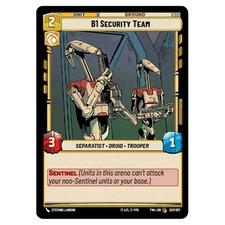 Star Wars Unlimited Twilight of the Republic B1 Security Team (Common) 207/257