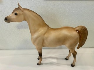 Vintage Breyer Arabian Stallion #8 Palomino Horse U.S.A. Breyer Molding Co