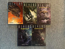 Dark Horse Comics TPB Lot Set Aliens Tribes Genocide Rogue Harvest Labyrinth