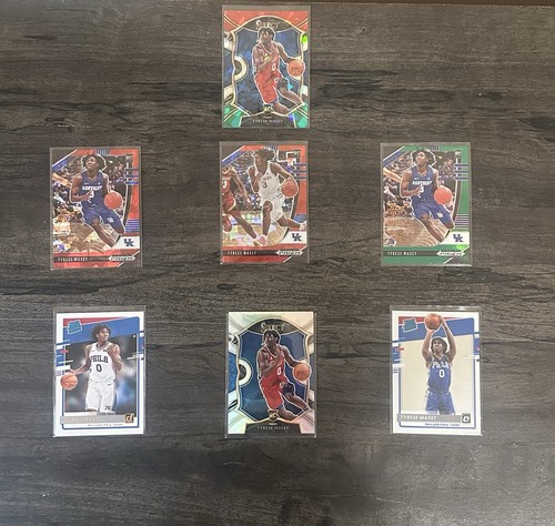 Tyrese Maxey Rookie Card Lot RC Prizm Select Optic Refractor Lot 76ers 🔥 INVEST - Bild 14 von 14