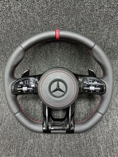 Leather Mercedes A-Class, C-Class, E-Class, S-Class,GLC, GLE, GLA Steering Wheel