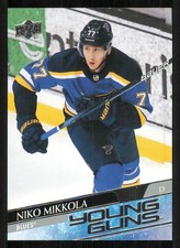 2020-21 Upper Deck #470 Niko Mikkola Young Guns RC