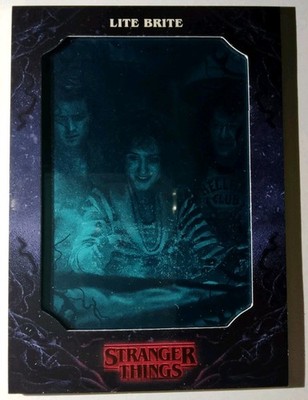 Stranger Things Lite Brite No.UD-5 Upside Down Card 2023 Season 4 New Netflix
