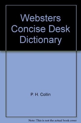 Title: Websters Concise Desk Dictionary