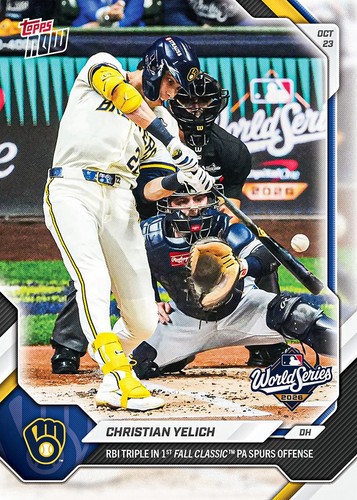 2026 Topps Now 812 Christian Yelich