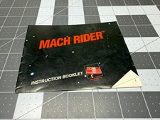 Mach Rider Nintendo Entertainment System NES *Solo* Manual de instrucciones