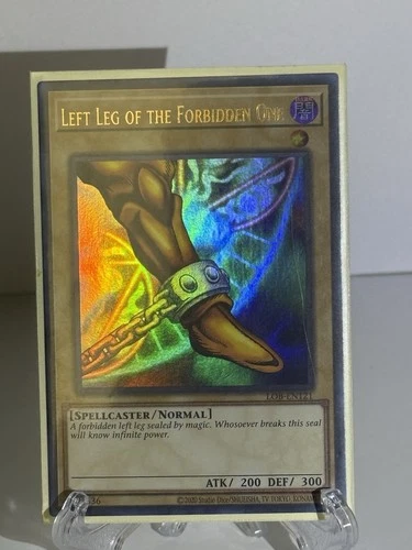 Left Leg of the Forbidden One Ultra Rare (25th Anniversary) LOB-EN121 NM
