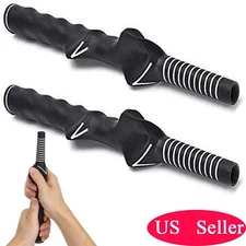 1/2Pcs Golf Grip Trainer Standard Teaching Aid Warm Up Training Tempo Practice