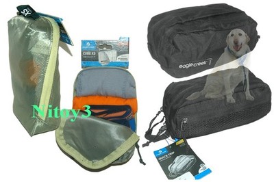 Eagle Creek Pack-It  Reveal Quick Trip Toiletry Bag & Isolate Cube-XSmall 2piece