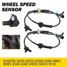 Se adapta a Chevrolet, GMC, Hummer, etc. Sensor de velocidad de rueda ABS delantero izquierdo derecho EPO