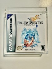 Final Fantasy Tactics Advance 2003 Sealed New for GBA with new Display Case