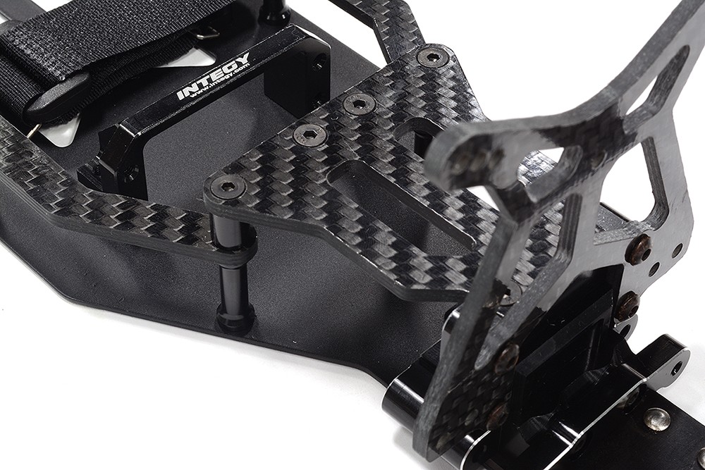 Alloy Chassis & Carbon Fiber Conversion Kit for Team Associated
