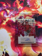 2021 Panini Mosaic - Tyler Stephenson Scripts Auto Prizm Autograph #SCR-TY (C)