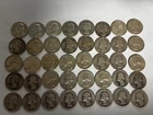Roll of 40 silver quarters-1934-1964