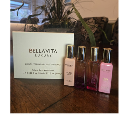 Bellavita Glam, Date, Rose Woman Eau de Parfum Spray, Regular Size 2.71 fl oz