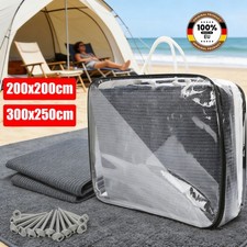 Vorzeltteppich Markisenteppich Campingteppich Outdoor Campingmatte für Wohnmobil