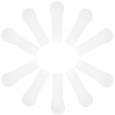 10 Pcs Clarinet Woodwind Instrument Pads Toy Key Rod for Repair Parts