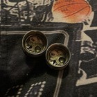 1 PAIR (2 pieces) 1” Steampunk Gears Plugs Gauges — photo 2