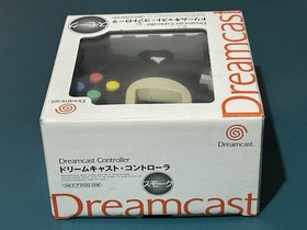 Smoke Black Clear SEGA Dreamcast Controller Complete in Box CIB Great Shape