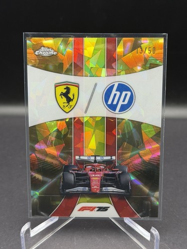 Scuderia Ferrari [Gold] #175 2025 Topps Chrome Sapphire Formula 1 card