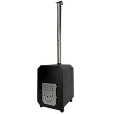 POOLOFEN / POOLHEIZUNG / HOLZOFEN POOL 90KW + POOL HOLZ BADEFASS BADETONNE #703