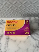 Kodak Gold 200 iso Colour Print Film 24 exp  24 exposures new expired